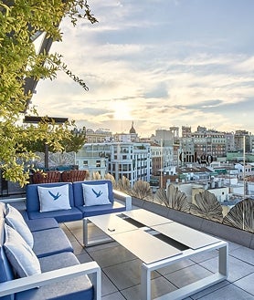 Imagen secundaria 2 - La suite presidencial del hotel y el rooftop. 