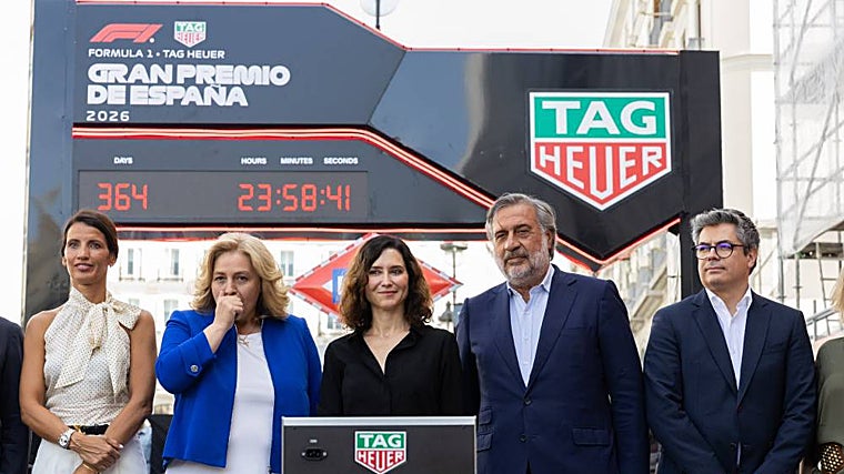 Presentación del Gran Premio de España en Madrid