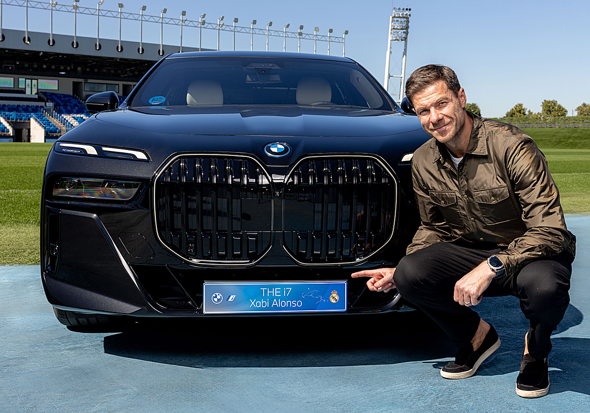 Así es el lujoso modelo de BMW, totalmente eléctrico, que ha escogido Xavi Alonso