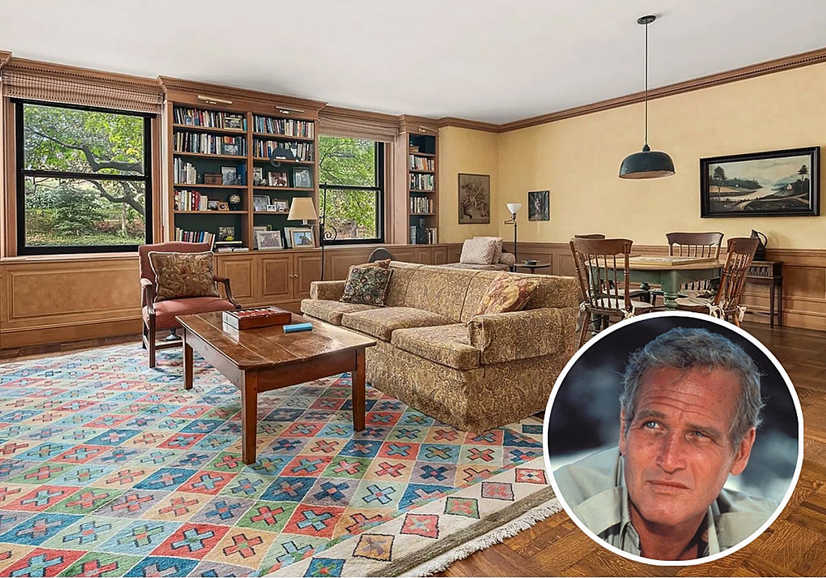Así es la vivienda de Manhattan que Paul Newman usaba de oficina que ha salido a la venta