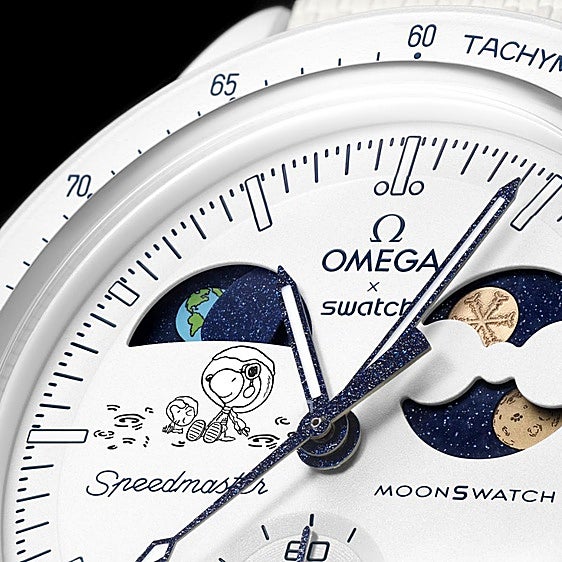 La esfera del nuevo Mission to EarthPhase MoonShine Gold Cold Moon