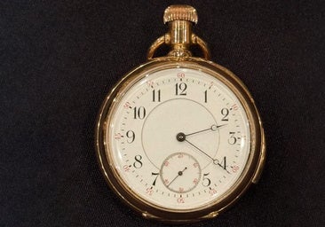 Vendido por 2 millones de euros un reloj de bolsillo de oro recuperado del Titanic