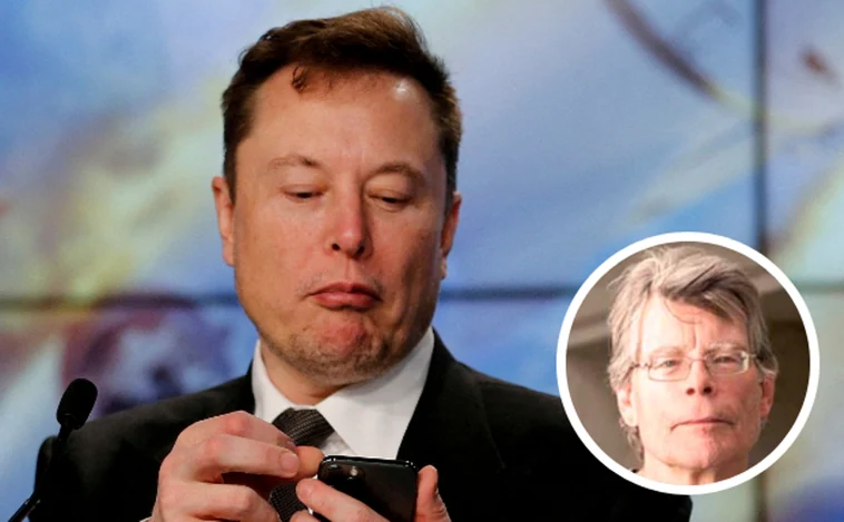El surrealista debate entre Elon Musk y Stephen King por el precio del Twitter verificado: «¿Y 8 dólares?»