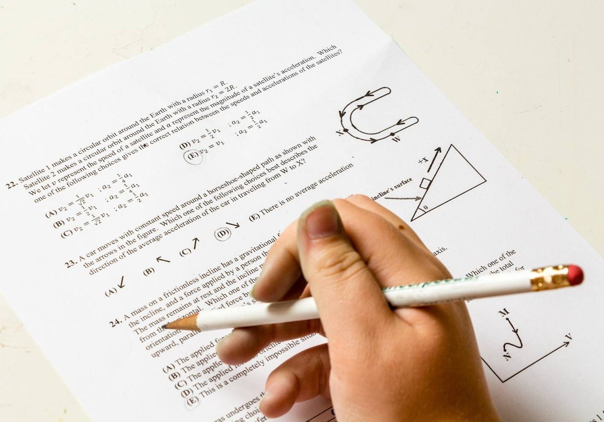 Un examen siempre es un momento de mucha tensión para un alumno