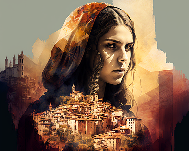 Representación de Granada, por Midjourney