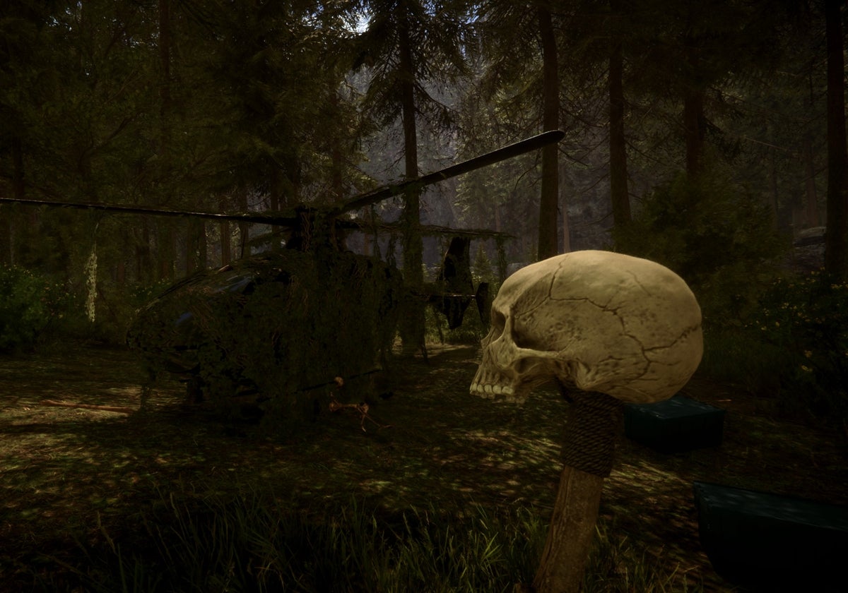 Una escena de 'Sons of the Forest'