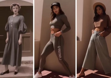 La moda femenina del último siglo recreada en 30 segundos por una IA