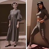La moda femenina del último siglo recreada en 30 segundos por una IA