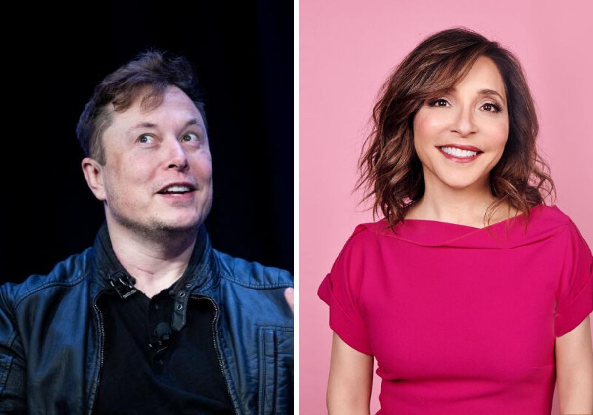 Elon Musk y Linda Yaccarino