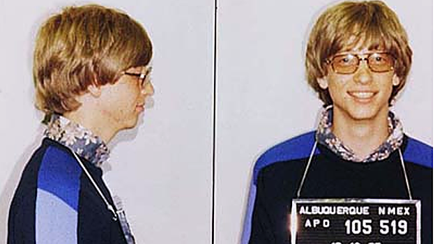 La famosa foto policial de Bill Gates