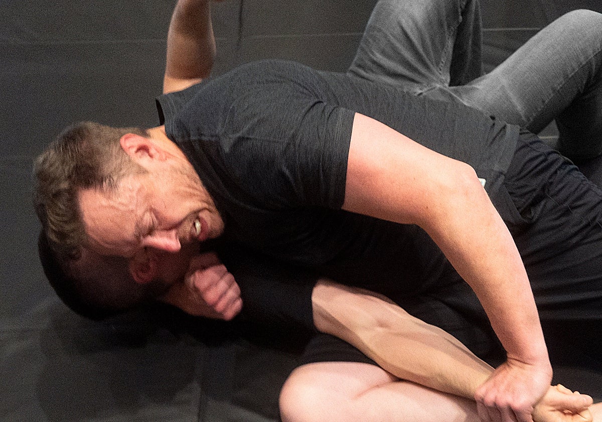 Elon Musk durante su entrenamiento con Lex Fridman