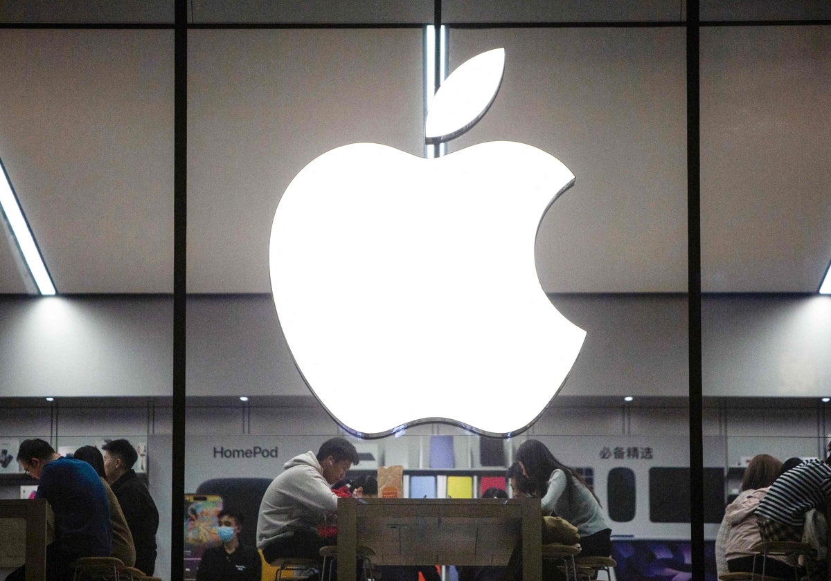 Una tienda de Apple en Shenyang (China)