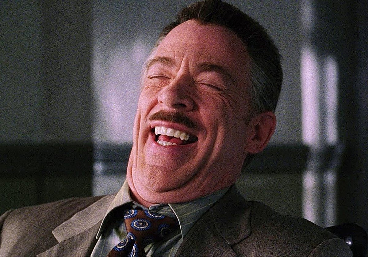 El meme del personaje de Jonah Jameson en 'Spiderman' ha sido utilizado en este viral