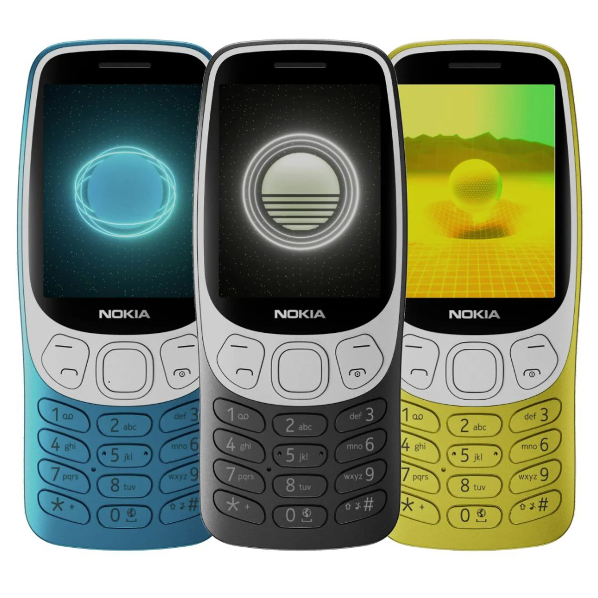 Los nuevos Nokia 3210