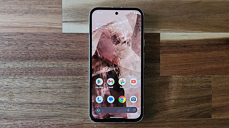 El frontal del Pixel 8a