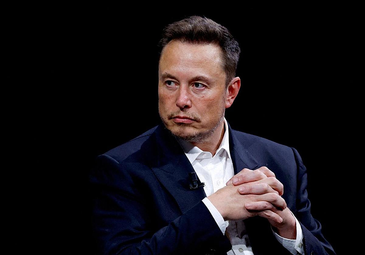 Elon Musk, director ejecutivo de SpaceX y Tesla y propietario de X
