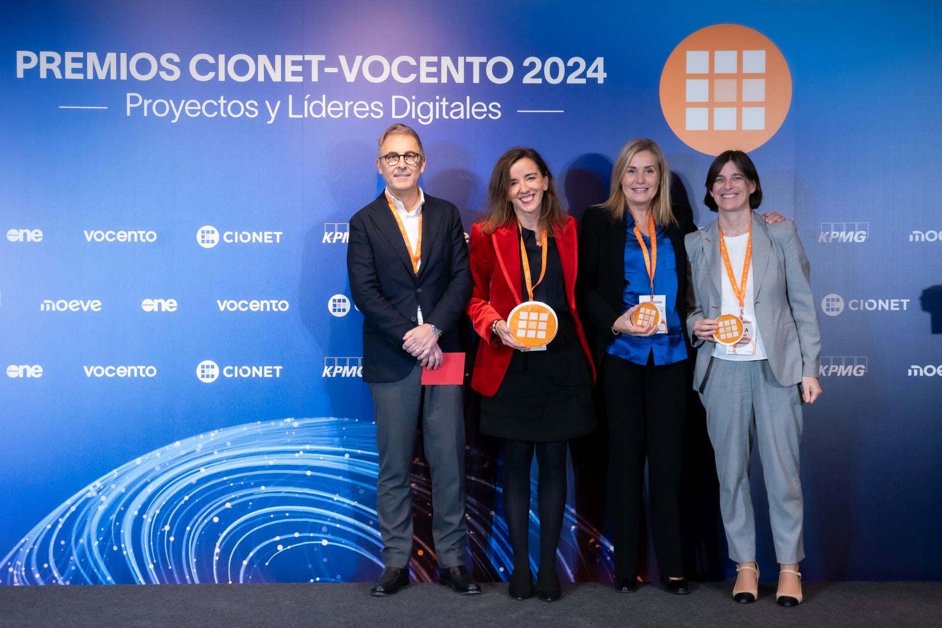 Finalistas y premiados de la cuarta edición de los Premios CIONET Vocento