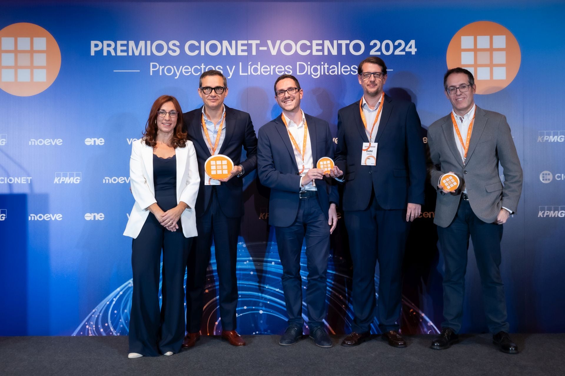 Finalistas y premiados de la cuarta edición de los Premios CIONET Vocento