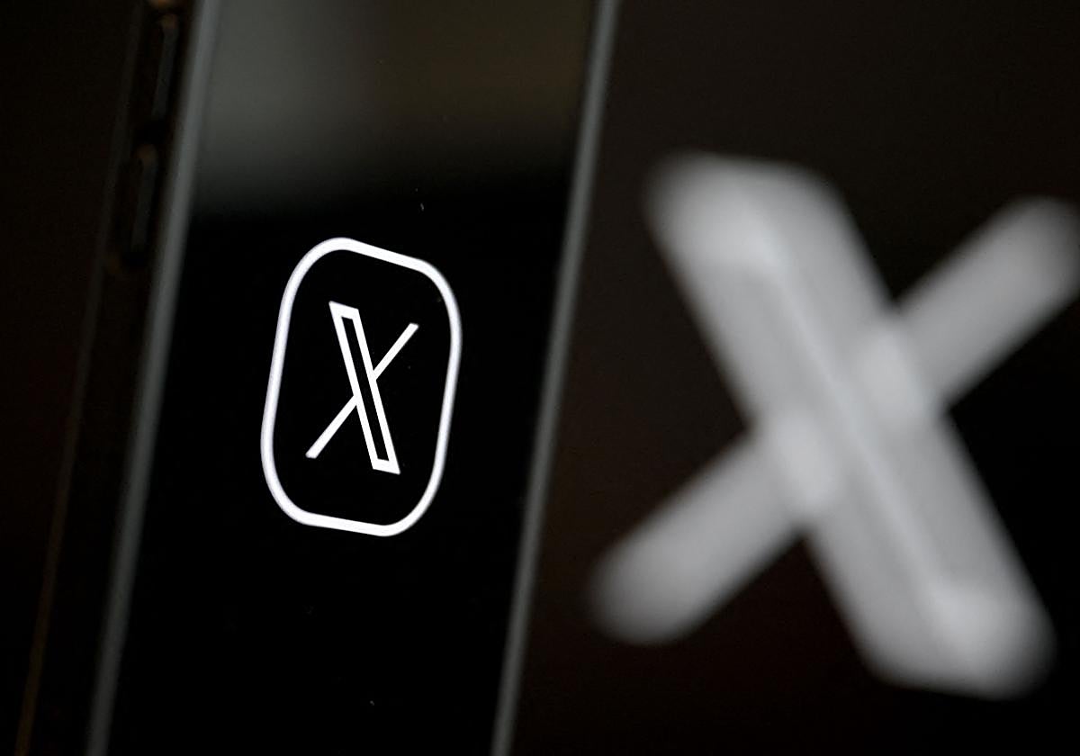 Logo de la plataforma X, antes Twitter