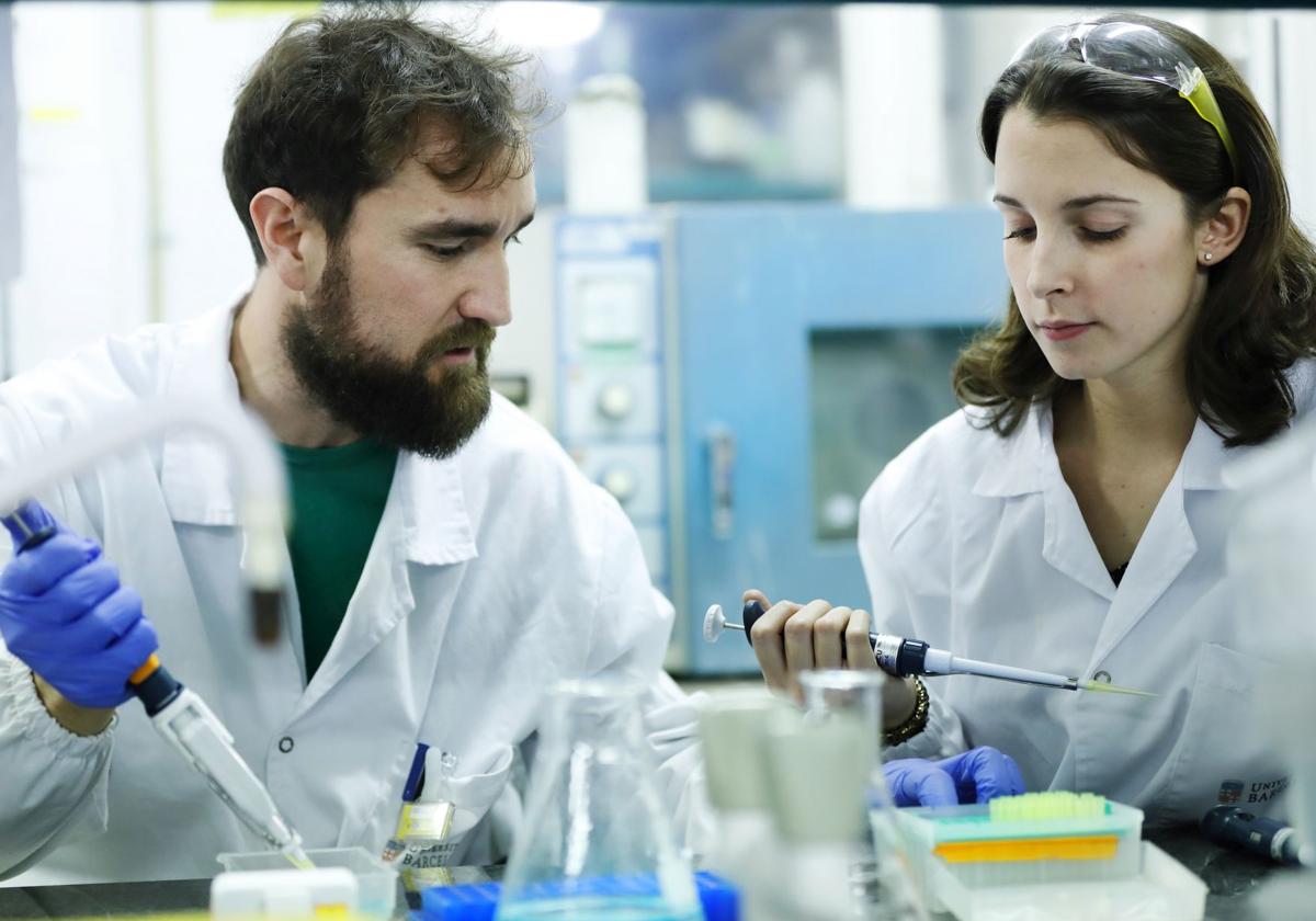 Investigadores, en una foto de archivo.