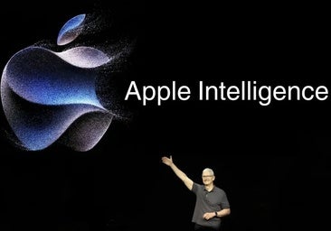 El CEO de Apple, Tim Cook, durante la presentación de Apple Intelligence