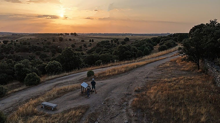 Imagen capturada con el dron