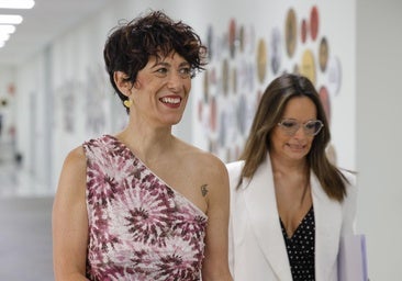 La ministra Elma Saiz