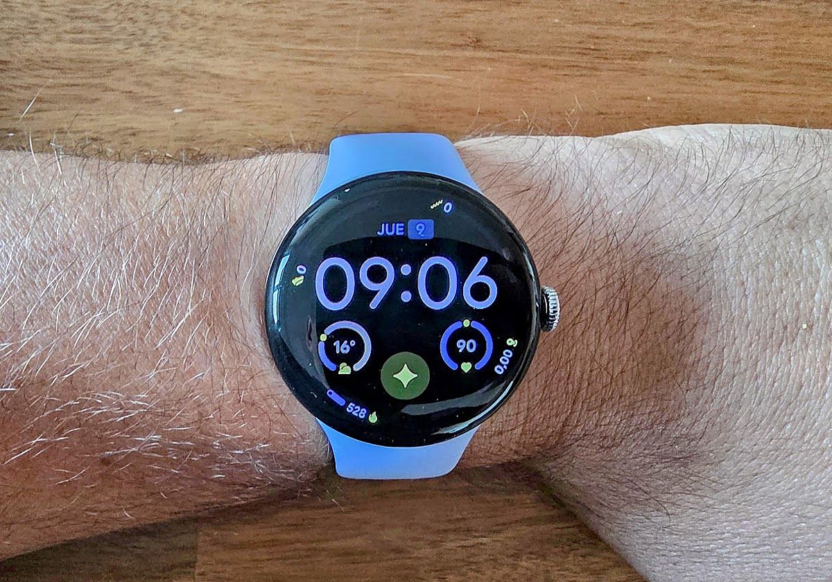 El nuevo reloj de Google