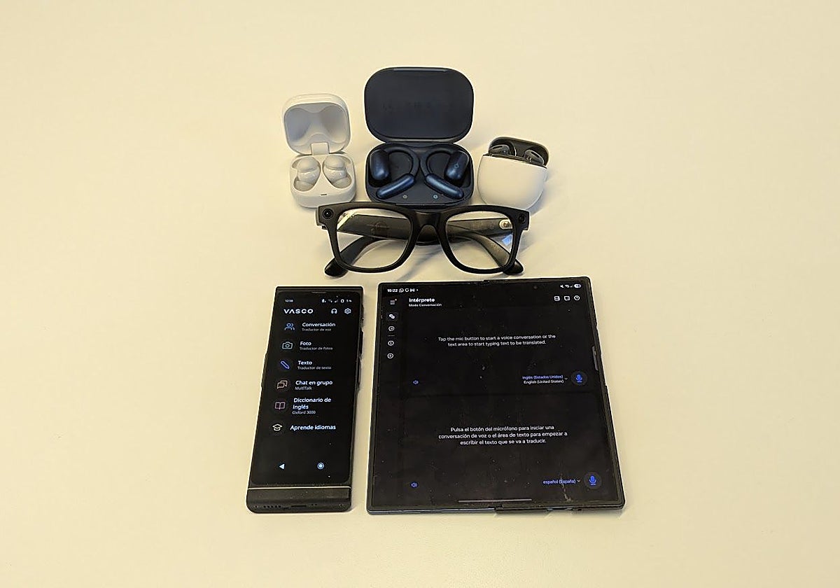 Los dispositivos con funciones de traducción en tiempo real que hemos probado
