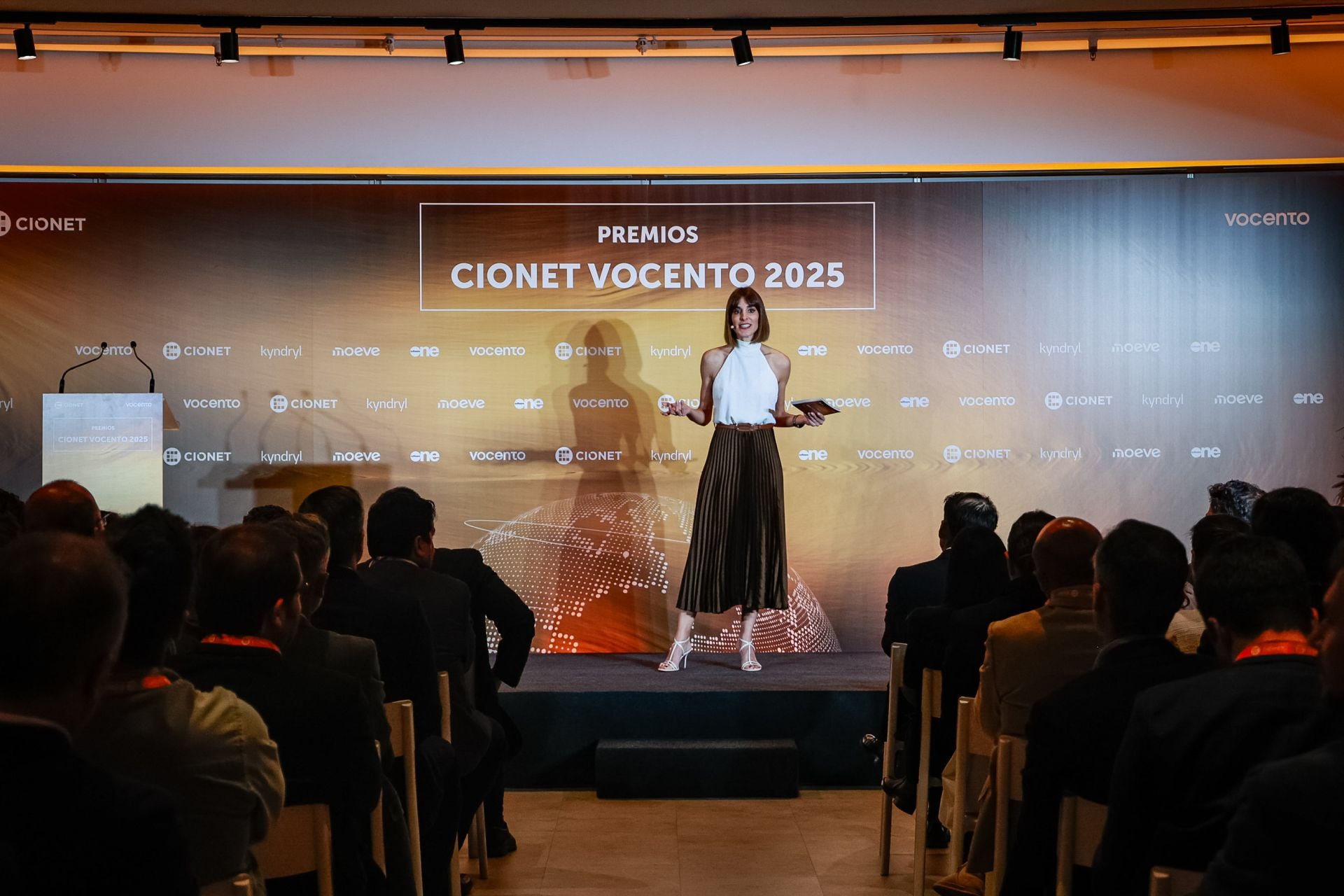 Lena Bayón, presentadora de la gala de entrega