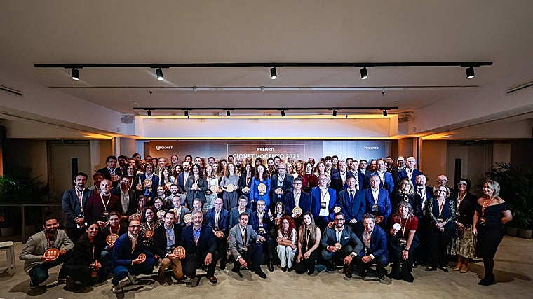 Gala de entrega de Premios Vocento-CIONET 2024 en Madrid