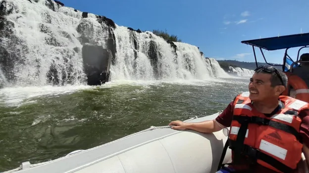 Saltos del Moconá, en Misiones (Argentina)