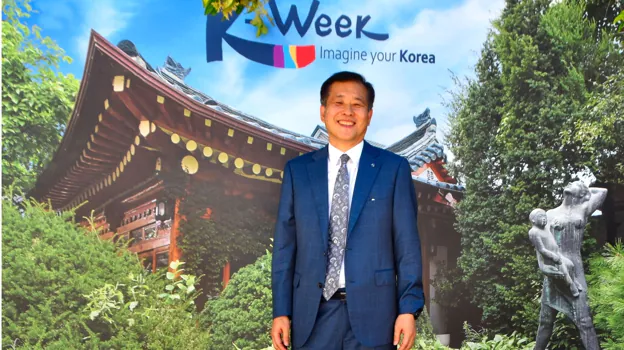 Sangyong Shin, presidente interino de la Oficina de Turismo de Corea, en la K-Week de Madrid