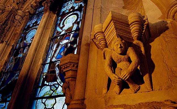 Símbolos masones en Rosslyn Chapel