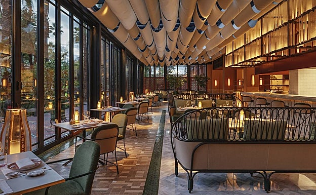 Nueva 'trattoria' L'Italien dentro del hotel Mamounia