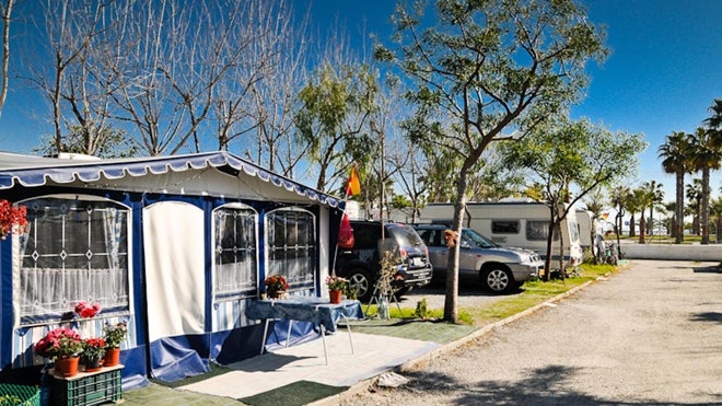 Camping playa Poniente