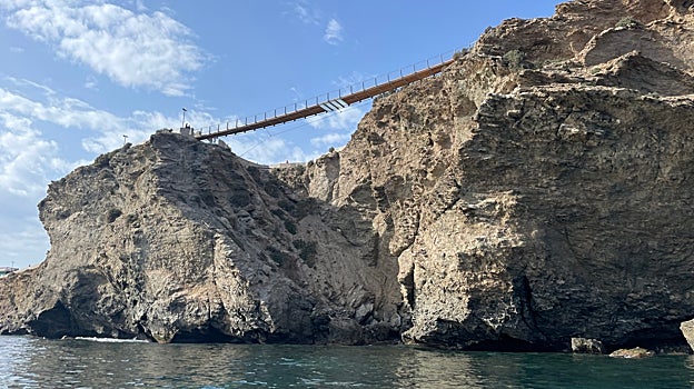 Pasarela colgante de Jolúcar