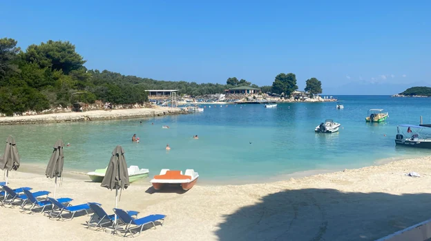 Playa Paraíso, en Ksamil, Albania