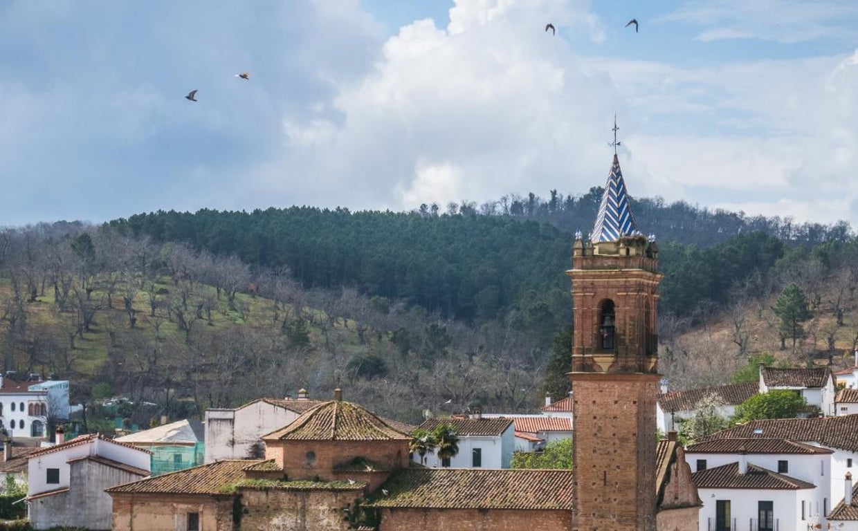 Vista aérea del pueblo