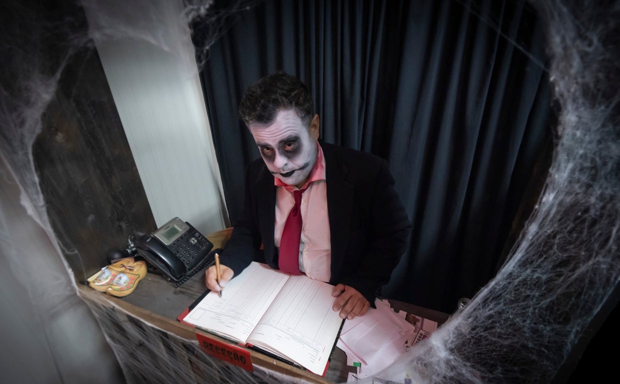 Imagen del pasaje del terror de OHAI Resort