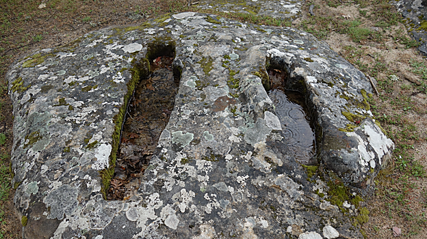 Tumbas de la necrópolis de Revenga