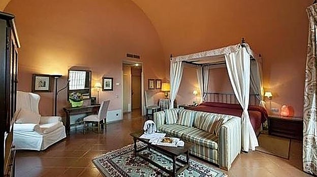 Habitación del Parador de Cardona