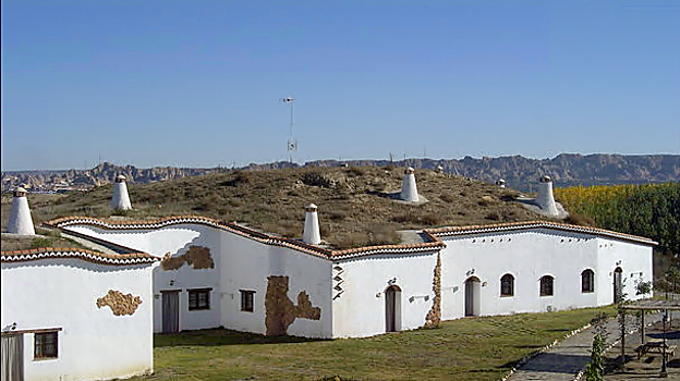 Casas-cueva Abuelo José, en Purullena