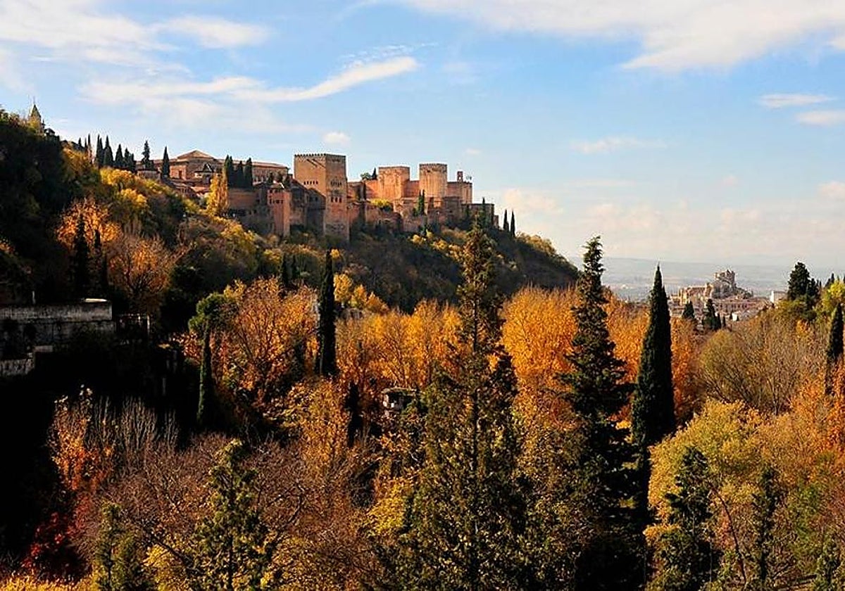 Vistas de la Alhambra de Granada