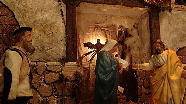 Belén barroco en movimiento de Laguardia