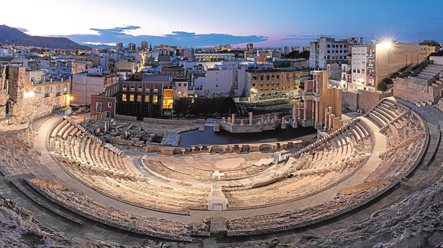 Imagen del Teatro Romano de Cartagena