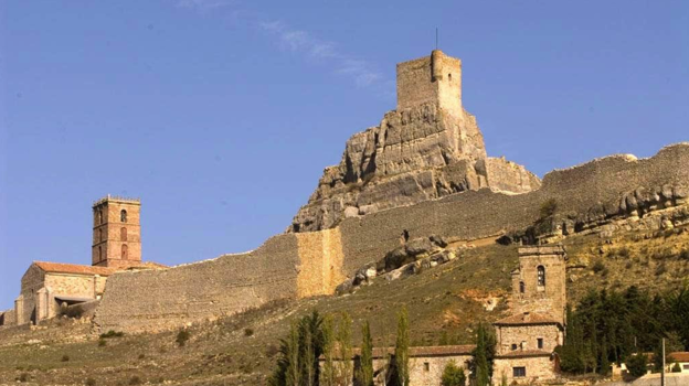 Imagen del castillo de Atienza
