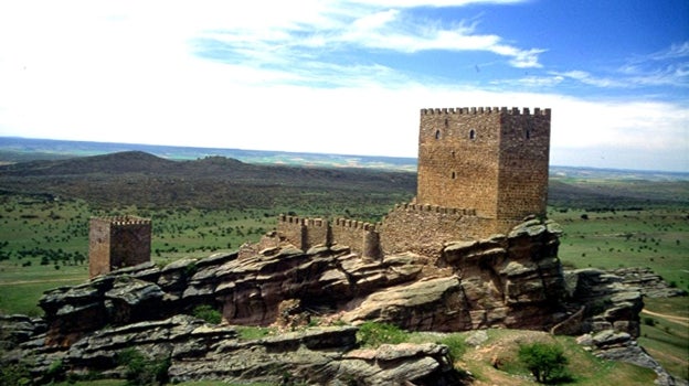 Imagen del castillo de Zafra