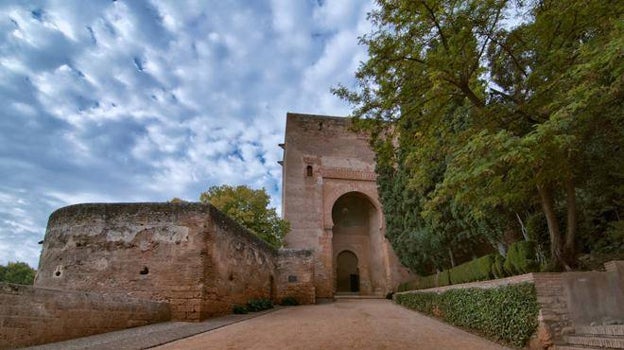 Imagen de la Puerta de la Justicia, en la Alhambra