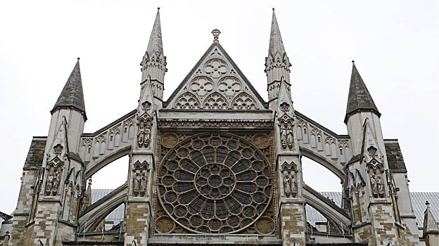 Entrada norte a Westminster Abbey